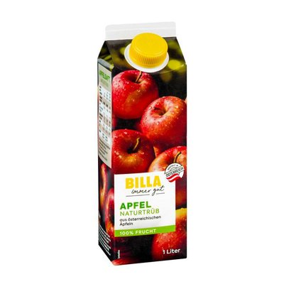 Bild von BILLA Apfelsaft Naturtrüb
