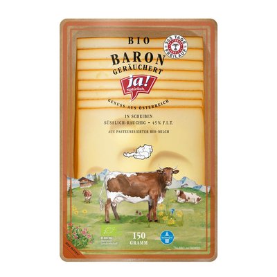 Bild von Ja! Natürlich Bio-Baron geräuchert Scheiben