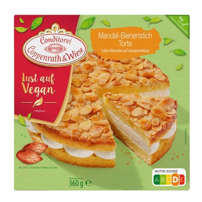 Bild von Coppenrath & Wiese Lust auf Vegan Mandel-Bienenstich Torte