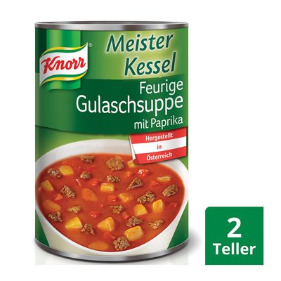 Bild von Knorr Meisterkessel Feurige Gulaschsuppe