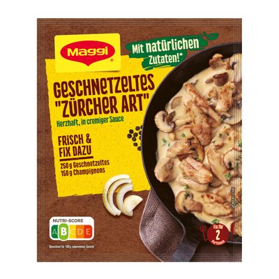 Bild von MAGGI Fix Geschnetzeltes Zürcher Art