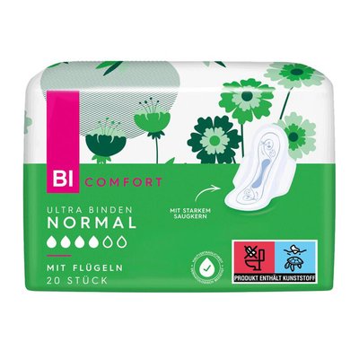 Bild von BI COMFORT Ultrabinde Flügel Normal