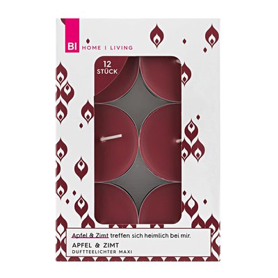Bild von BI HOME LIVING Duftteelicht Apfel Zimt