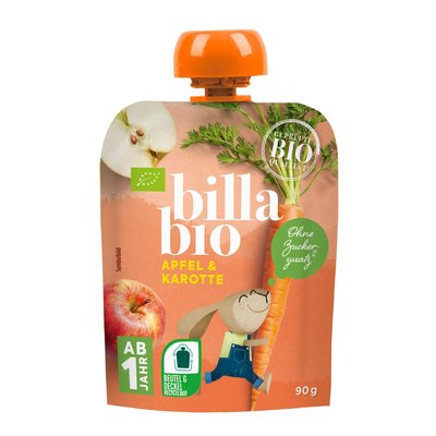 Bild von BILLA Bio Obstmus Apfel & Karotte
