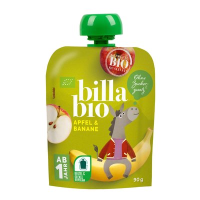 Bild von BILLA Bio Obstmus Apfel & Banane