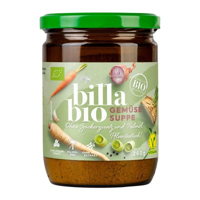 Bild von BILLA Bio Gemüsebrühe im Glas