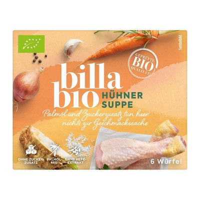 Bild von BILLA Bio Bouillonwürfel Huhn