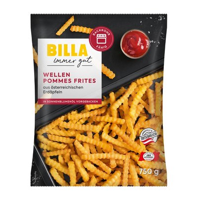 Bild von BILLA Wellenpommes