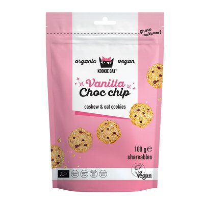 Bild von Kookie Cat Mini Cookies Vanille - Schoko Keks