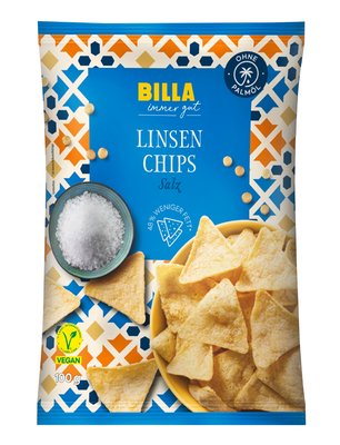 Bild von BILLA Linsenchips Salz