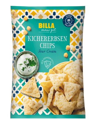 Bild von BILLA Kichererbsenchips Sour Cream