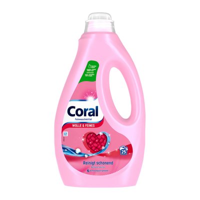 Bild von Coral Waschmittel Flüssig Wolle und Seide
