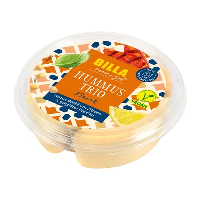 Bild von BILLA Hummus Trio Klassik