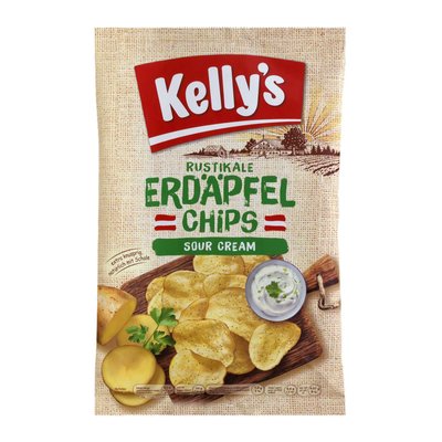 Bild von Kelly's Rustikale Erdäpfelchips Sour Cream