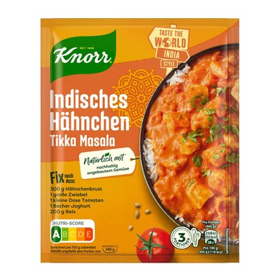 Bild von Knorr Basis Indisches Hähnchen Tikka