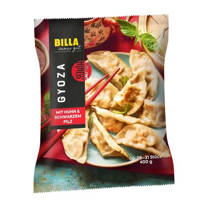 Bild von BILLA Gyoza mit Huhn & schwarzem Pilz