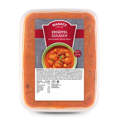 Bild von Radatz Erdäpfelgulasch