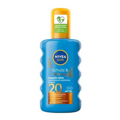 Bild von Nivea Sun Spray Schutz und Bräune LSF 20