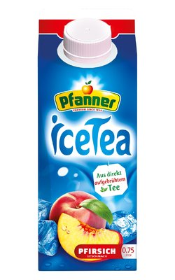 Bild von Pfanner Eistee Pfirsich