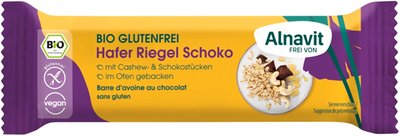Bild von Alnavit Hafer Riegel Schoko