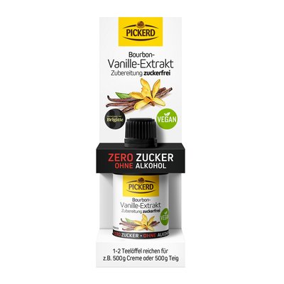 Bild von Pickerd Bourbon Vanille-Extrakt Zuckerfrei