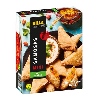 Bild von BILLA Mini Samosas mit Gemüse