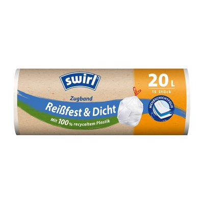Bild von Swirl Zugbandmüllbeutel