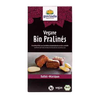 Bild von Govinda Dattel Marzipan Pralinés