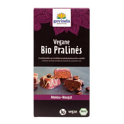 Bild von Govinda Dattel Mokka Nougat Pralinés