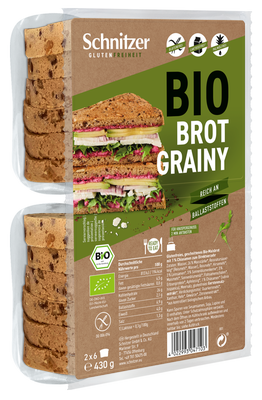 Bild von Schnitzer Bio Brot Grainy Glutenfrei