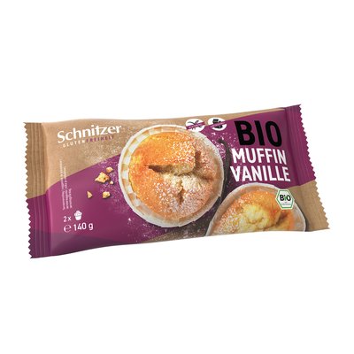 Bild von Schnitzer Bio Muffin Vanille Glutenfrei