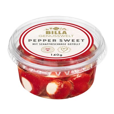 Bild von BILLA Genusswelt Peppersweet mit Schaffrischkäse