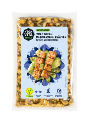 Bild von Vegavita Bio Tempeh Kichererbsen mediterrane Kräuter