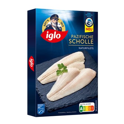 Bild von Iglo Pazifische Scholle natur