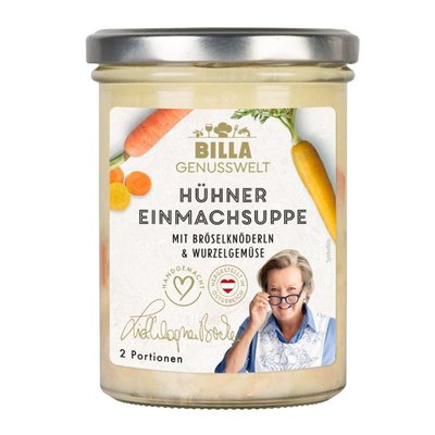Bild von BILLA Genusswelt Hühnereinmachsuppe