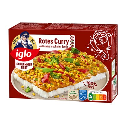 Bild von Iglo Schlemmerfilet Rotes Curry