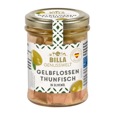 Bild von BILLA Genusswelt Gelbflossenthunfisch in Olivenöl