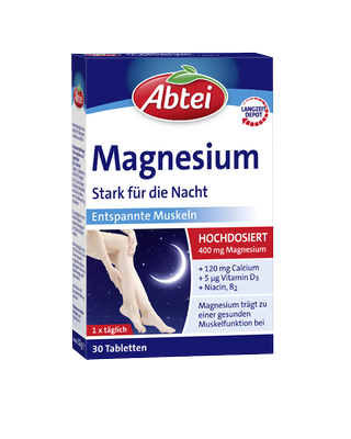 Bild von Abtei Magnesium für die Nacht 400