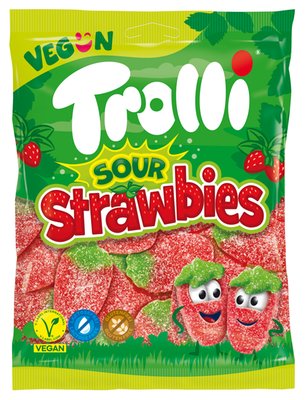 Bild von Trolli Saure Erdbeeren