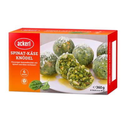 Bild von Ackerl Spinat-Käseknödel