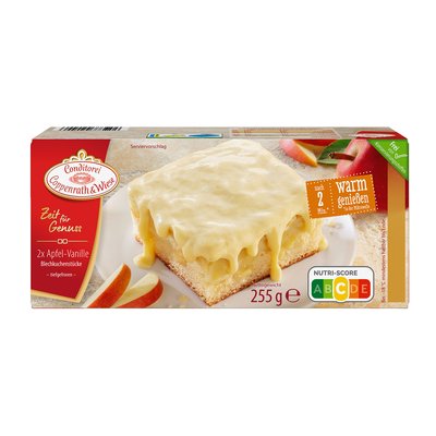 Bild von Coppenrath & Wiese Zeit für Genuss Apfel Vanille Kuchenstücke