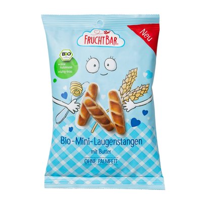 Bild von Fruchtbar Bio Mini Laugenstangen mit Butter