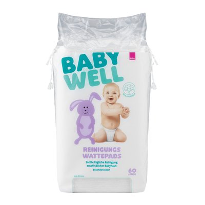 Bild von Babywell Reinigungswattepads Baby
