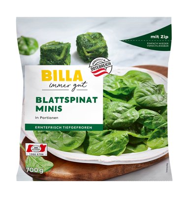 Bild von BILLA Blattspinat
