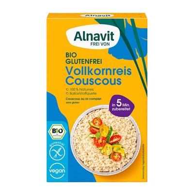 Bild von Alnavit Vollkornreis Couscous