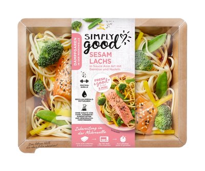 Bild von Simply Good Sesam Lachs