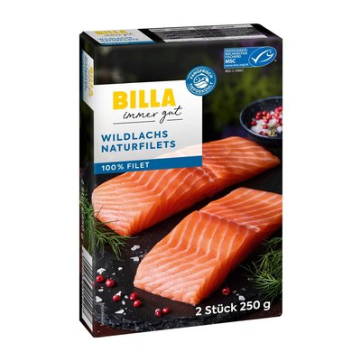 Bild von BILLA Wildlachs-Filets