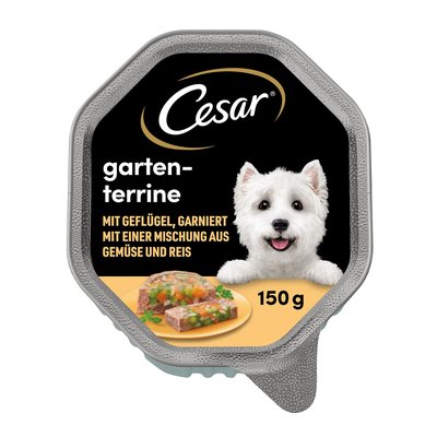 Bild von Cesar Garten-Terrine mit Geflügel & buntem Gemüse