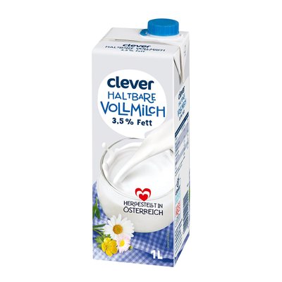 Bild von Clever Haltbar-Vollmilch 3.5%