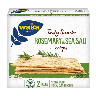Bild von Wasa Tasty Snacks Rosmarin & Meersalz Crisps